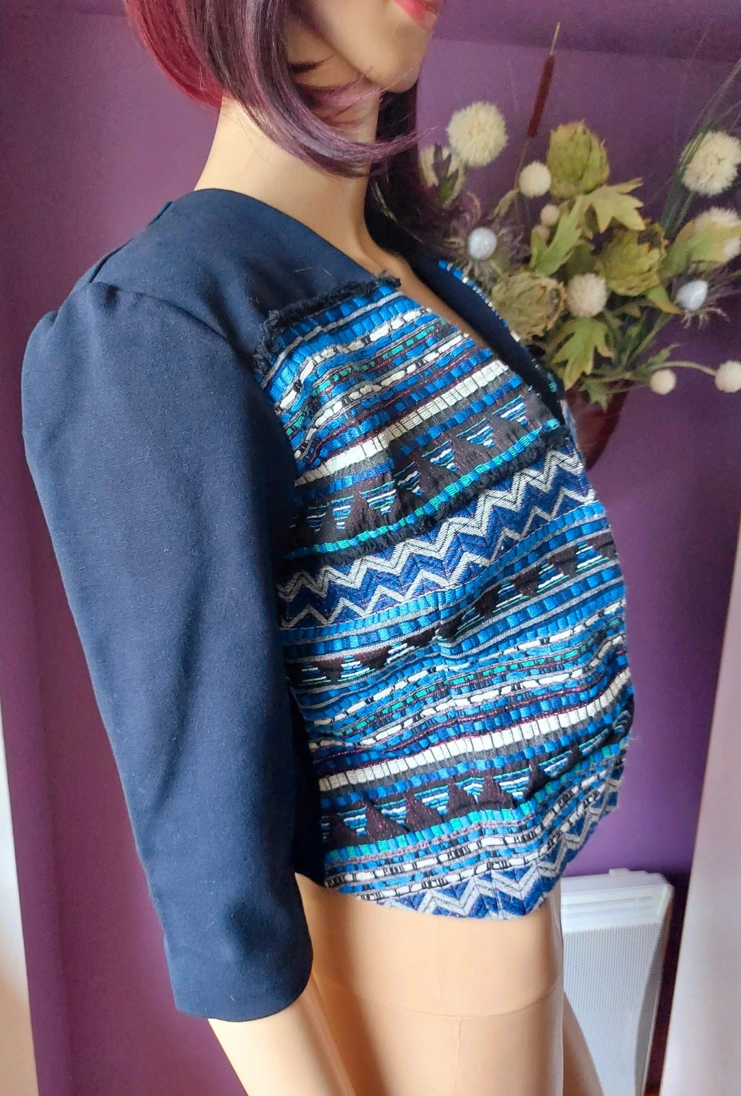 Chaqueta bolero corta Grain de Malice – Talla 36 – photo 4